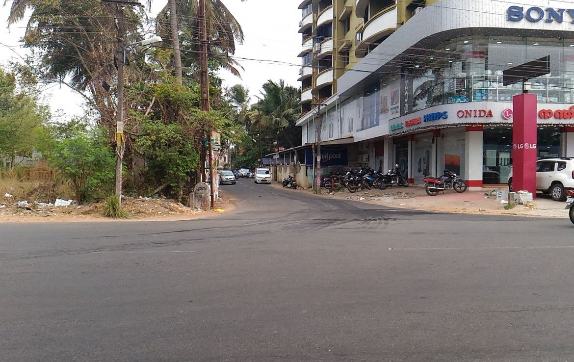 Residential land for sale in Thrissur town Punkunnam